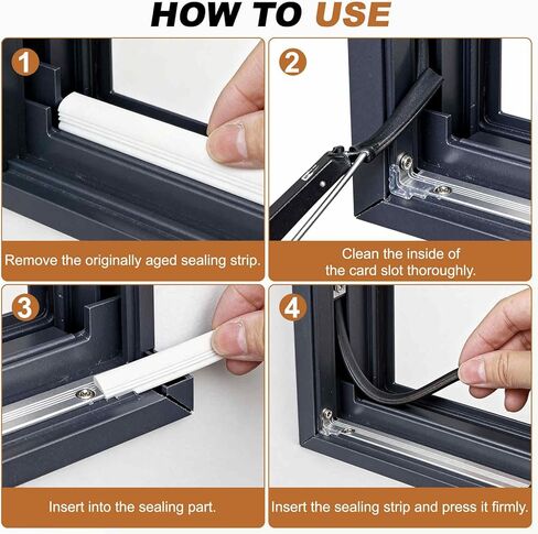 Kerf Weather Stripping Seal Strip (19.68ft x 1/4") - Bulb Bubble Noise Reduction Rubber Flange Window Weatherstrip Seal for Door Frame Windows Card Slot, Black in Saudi Arabia