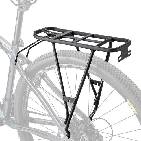 CXWXC Rear Bike Rack - Bike Cargo Rack for Disc Brake/Non-Disc Brake Mount - 66lbs Bicycle Pannier Touring Carrier Rack for 26"-27.5" or 29" Frames in Saudi Arabia