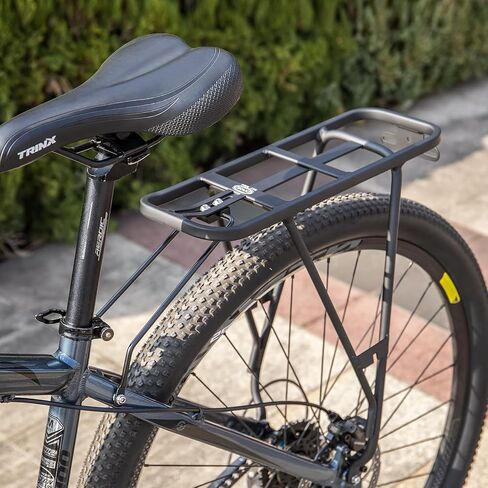CXWXC Rear Bike Rack - Bike Cargo Rack for Disc Brake/Non-Disc Brake Mount - 66lbs Bicycle Pannier Touring Carrier Rack for 26"-27.5" or 29" Frames in Saudi Arabia