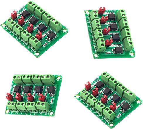 4 Channel piece817 Optocoupler Voltages Isolation Control Module for Signals Conversion and Driving Highly Power Devices in Saudi Arabia