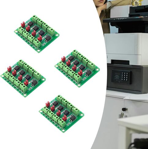 4 Channel piece817 Optocoupler Voltages Isolation Control Module for Signals Conversion and Driving Highly Power Devices in Saudi Arabia