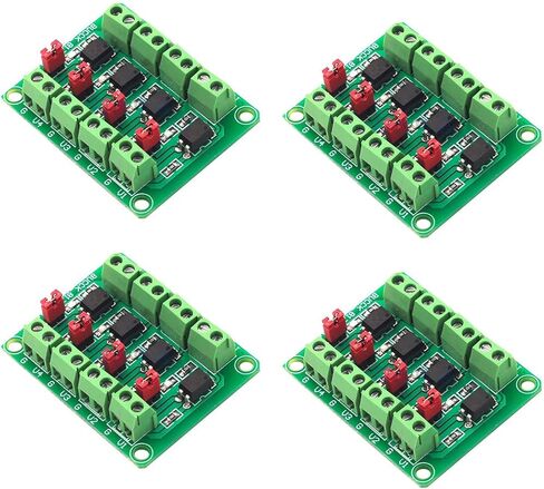 4 Channel piece817 Optocoupler Voltages Isolation Control Module for Signals Conversion and Driving Highly Power Devices in Saudi Arabia