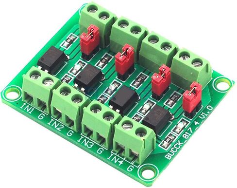 4 Channel piece817 Optocoupler Voltages Isolation Control Module for Signals Conversion and Driving Highly Power Devices in Saudi Arabia