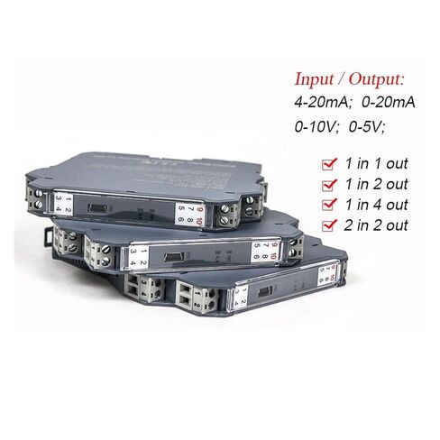 1pcs 18-32V DC 4-20Ma Converter Signal Isolation Dc to Dc Converter(in 4-20MA_Out 0-20MA) in Saudi Arabia