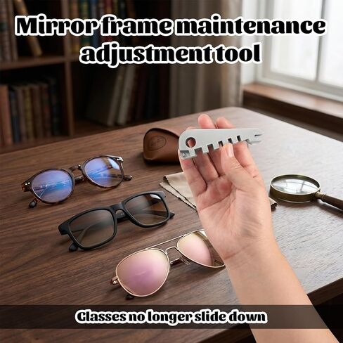 أدوات ضبط النظارات، مجموعة ضبط النظارات مع أدوات إصلاح احترافية، مجموعة إصلاح النظارات الكاملة لشد العدسات وصيانة الإطار، مجموعة إصلاح النظارات المتينة in Kuwait