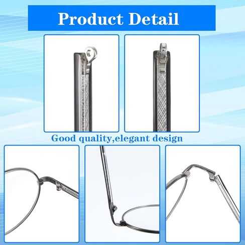 1 Pair Eyeglass Repair Kit Universal Glasses Arm Replacement Frame Tightening Set with Screws & Screwdrivers Complete Eyewear Repair Parts for Legs, Hinges & Adjustments in Saudi Arabia
