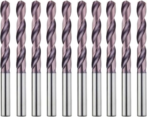 1mm-2.9mmx60mm Spiral Flute Twist Drill Bit 10Pcs(2.9mm 10pc) in Saudi Arabia
