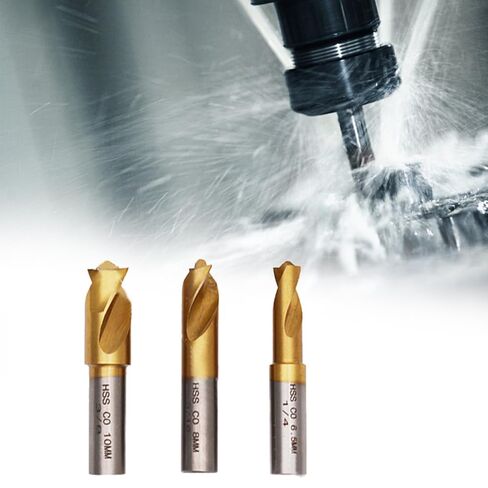 طقم لقمة مثقاب لحام نقطي من الكوبالت مكون من 3 قطع، ملحقات قطع اللحام Hss Co Cutter للصفائح المعدنية 1/4in 5/16in 3/8in in Saudi Arabia