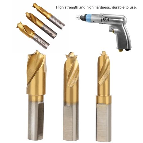 طقم لقمة مثقاب لحام نقطي من الكوبالت مكون من 3 قطع، ملحقات قطع اللحام Hss Co Cutter للصفائح المعدنية 1/4in 5/16in 3/8in in Saudi Arabia