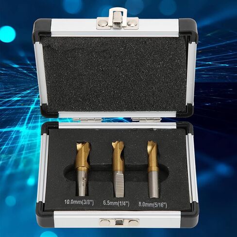 طقم لقمة مثقاب لحام نقطي من الكوبالت مكون من 3 قطع، ملحقات قطع اللحام Hss Co Cutter للصفائح المعدنية 1/4in 5/16in 3/8in in Saudi Arabia