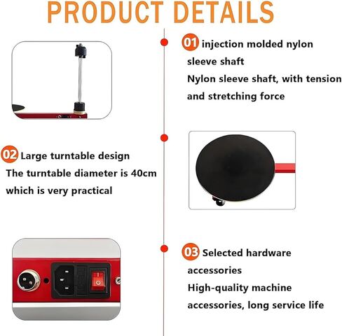 Electric Stretch Film Wrapping Bench,Heavy Duty Film Dispenser Wrap Machine,Pallet Packing Machine,Pallet Stretch Wrapper,Film Shrink Wrap Handle Movers Wrap Handle for 12-28in Film in Saudi Arabia