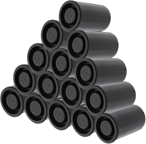 Lurrose 50pcs Reusable Film Canisters Small Plastic Jars Lids Film Case for Camera Storage in Saudi Arabia