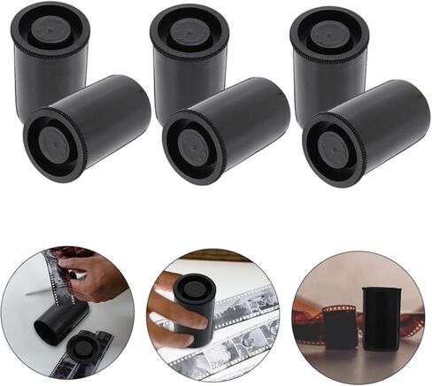Lurrose 50pcs Reusable Film Canisters Small Plastic Jars Lids Film Case for Camera Storage in Saudi Arabia