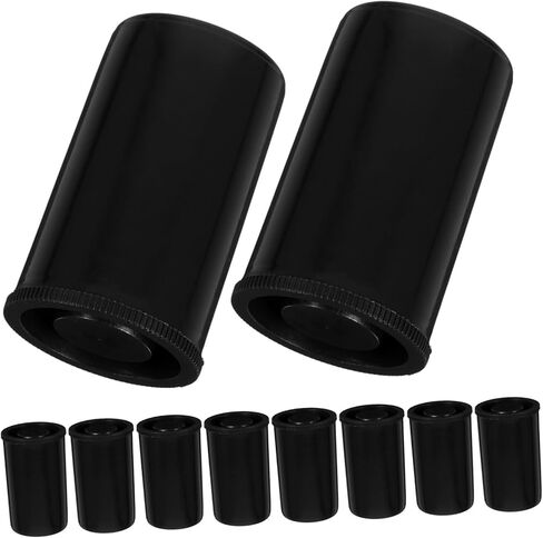 POPETPOP 24pcs Film Canister Plastic Film Storage Canister Camera Cans Lids Empty Caps Box Sturdy Case Organizer Cap for Travel in Saudi Arabia