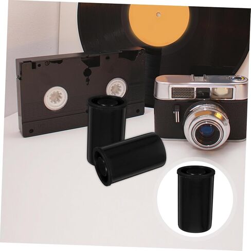 POPETPOP 24pcs Film Canister Plastic Film Storage Canister Camera Cans Lids Empty Caps Box Sturdy Case Organizer Cap for Travel in Saudi Arabia