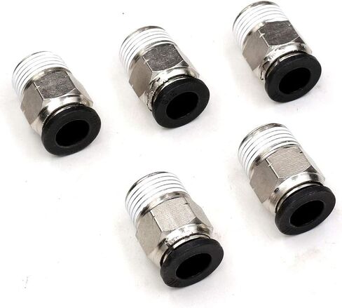 3/8 Push to Connect Fittings,CEKER 3/8 Inch Od Tube to 1/8" NPT Male Thread Air Line Quick Connect Fitting for Air Ride Air Horn Air Compressor 10Pack in Saudi Arabia