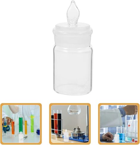 Glass Weighing Bottle for Laboratory Use Chemistry Glass Weighing Holder 30x50mm for Lab Experiments in Saudi Arabia