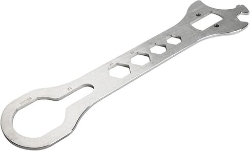 Bnineteenteam BB Removal Tool, Portable Bottom Bracket Wrench Stainless Steel Prevent Deformation for Repair for Bottom Bracket Cup in Kuwait