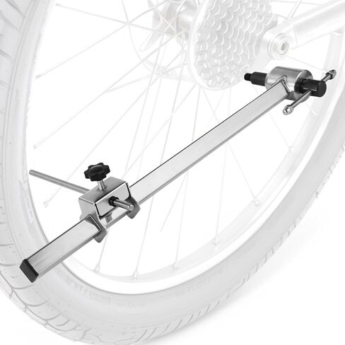 Derailleur Hanger Alignment Gauge Tool, Bicycle Repair Tool, Bike Wheel Straightening Tool, Gear Hanger Alignment Specialty Tool for Bike Maintenance, Fits 20 to 29" Wheels in Saudi Arabia