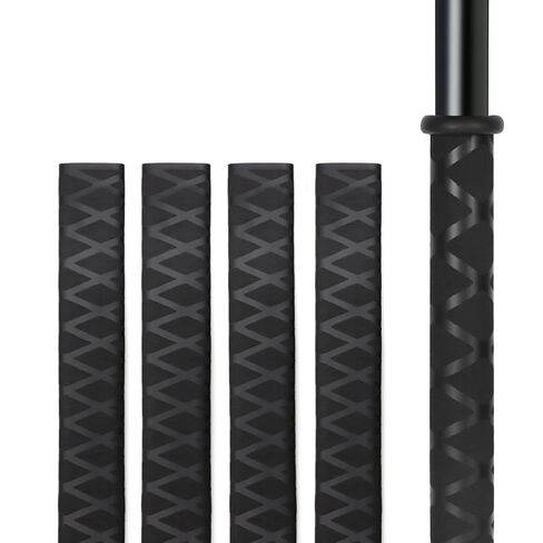2" X-Tube Heat Shrink Wrap Tubing Non Slip Fishing Rod Shrink Wrap Tubing for Repair Handle Cork Rod Grip Sports Equipment Waterproof Insulation Durable 3.3ft (Black) in Kuwait