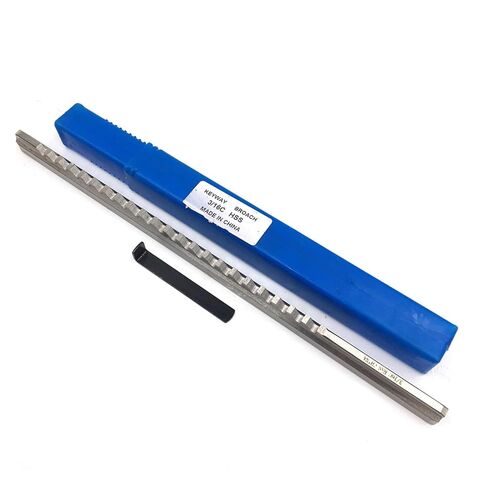 دفع نوع Keyway Broach 1 قطعة 3/16 C Keyway Broach دفع نوع أداة القطع بوصة الحجم مع الرقائق in Saudi Arabia