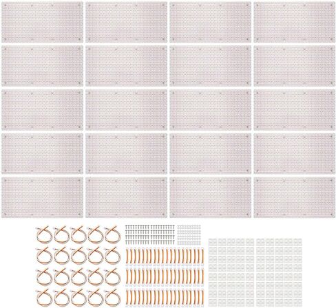 Eujgoov Flexible Cuttable LED Light Sheet 48W 245x480 mm Panel with Connectors Warm Cool White Backlighting in Saudi Arabia