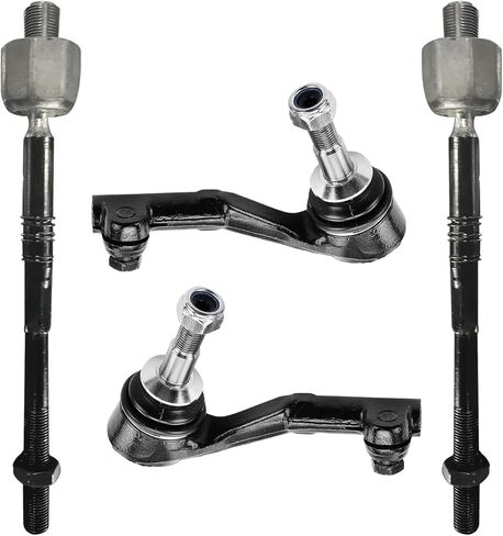 محور ديترويت - قضبان الربط الأمامية لسيارات BMW 128i 135i 135is 323i 325i 328i 330i 335d 335i 335is X1 Z4 استبدال وصلات نهاية قضيب الربط الداخلي والخارجي in Saudi Arabia
