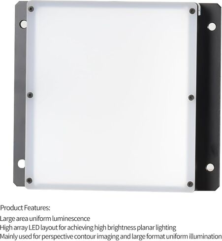 The FL Bottom Light-Emitting Surface Light is Suitable for Detecting Product Contours,Machine Vision LED Luminous Surface: 100mm x 100mm(White, DBS-FL100100) in Saudi Arabia