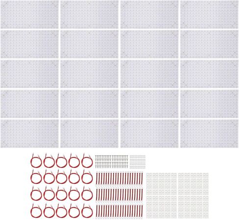 Eujgoov مرنة LED ورقة عكس الضوء الخلفية 20W 200LED لوحة قابلة للتشذيب المكونات في مجلس 4000K ضوء أبيض دافئ للمنزل مكتب ديكور in Saudi Arabia