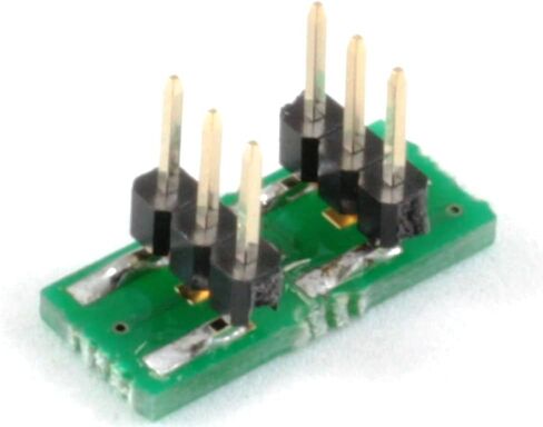 (الكمية 2) محول Proto-Advantage IPC0195 DFN-6 إلى DIP-6 SMT (مسافة 0.5 مم، هيكل 1.6 × 2.6 مم) in Saudi Arabia