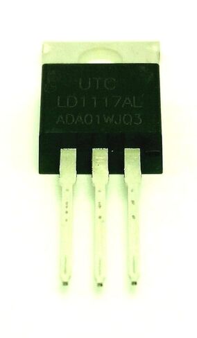 STMicroelectronics LD1117 LD1117V - Adjustable Voltage Regulator TO-220 (Pack of 10) in Saudi Arabia