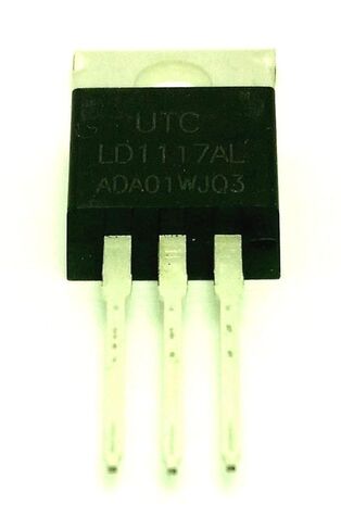 STMicroelectronics LD1117 LD1117V - Adjustable Voltage Regulator TO-220 (Pack of 10) in Saudi Arabia