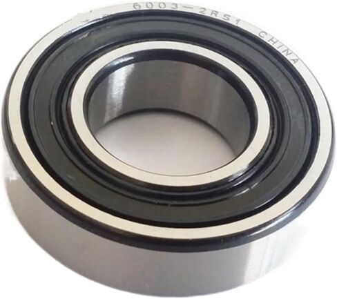 6003 6003RS 6003RZ 6003-2RS1 6003-2RS 17x35x10 مللي متر محمية كرات تروس الحمل العميقة 1 قطعة in Kuwait