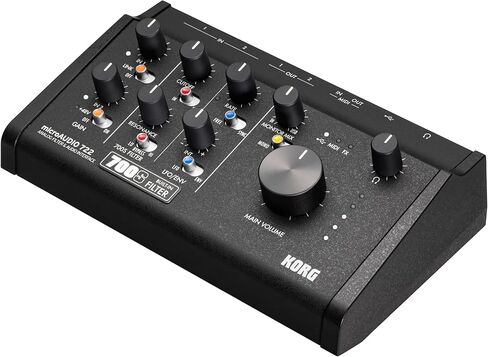 Korg microAUDIO 722 USB-C 2-In/2-Out Audio Interface with Analog Filter, MIDI I/O & Premium Software Bundle in Saudi Arabia