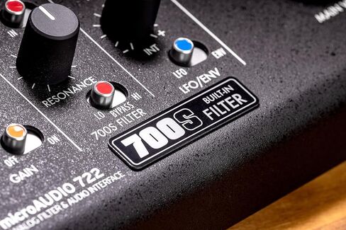 Korg microAUDIO 722 USB-C 2-In/2-Out Audio Interface with Analog Filter, MIDI I/O & Premium Software Bundle in Saudi Arabia