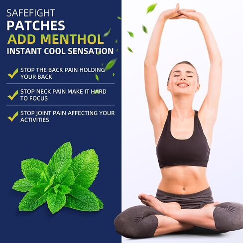 4% Lidocaine Pain Relief Patches 32 Count – Maximum OTC Strength, Fast-Acting Targeted Relief, for Back, Neck, Shoulder, Joint & Muscle Pain in Kuwait