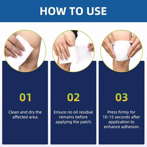 4% Lidocaine Pain Relief Patches 32 Count – Maximum OTC Strength, Fast-Acting Targeted Relief, for Back, Neck, Shoulder, Joint & Muscle Pain in Kuwait