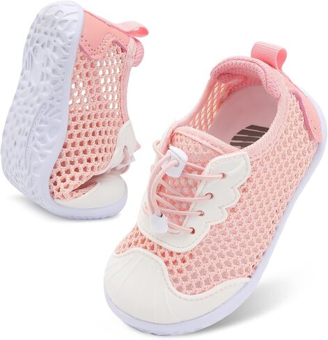 Barerun حذاء مائي للأطفال الصغار حافي القدمين، حذاء مائي للأولاد والبنات، جوارب مائية سريعة الجفاف، صنادل للأطفال الصغار قابلة للتنفس، سهلة الارتداء في الأماكن المغلقة والخارجية، أحذية مشي للشاطئ وحمام السباحة in Kuwait