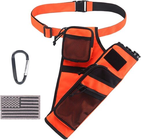 XTACER 3 Tube Hip Quiver Hunting Training Camo Archery Arrow Quiver Holder Bow Belt Waist Hanged Target Quiver in Kuwait