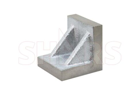 Shars 2" x 2" x 2" Ground Angle Plate Webbed End Cast Iron 202-4251 ^ in Saudi Arabia