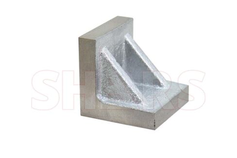 Shars 2" x 2" x 2" Ground Angle Plate Webbed End Cast Iron 202-4251 ^ in Saudi Arabia