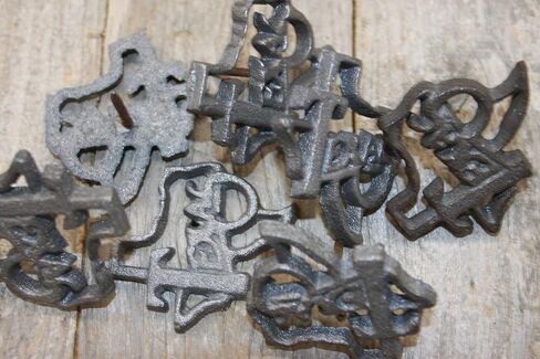 Texas Clavos 2 1/2" Cast Iron, Volume Priced Set of 60 clavos in Saudi Arabia