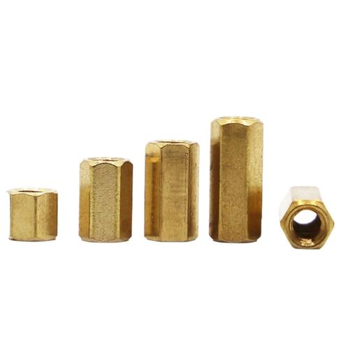 M2 M2.5 M3 M4 M5 Hex Brass Female to Standoff Board Pillar Mount Hexagon Thread PCB Motherboard Spacer Bolt Screw(10mm) in Saudi Arabia