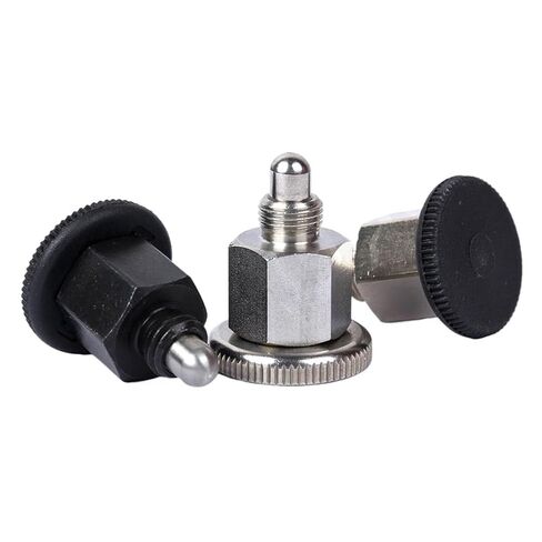 VCN213 الكربون/الفولاذ المقاوم للصدأ قفل مؤشر صغير الغطاسون الذاتي قفل/نوع العودة تحديد موقع وتد مضغوط الفهرسة 1 قطعة (BB-M10) in Kuwait