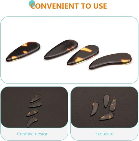 Kisangel 8pcs Guzheng Finger Nail Protectors Fake Nails for Guzheng Use Finger Covers Professional Tools Size for Practice and Performance in Saudi Arabia