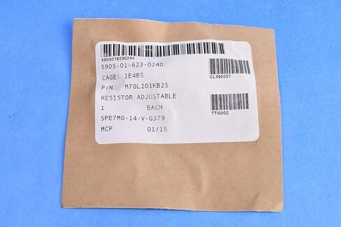 Vishay Leadwire Trimmer Resistor Potentiometer 200 Ohm 10% 70 Series Mil-Spec 20-Turns. in Saudi Arabia