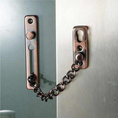سلسلة قفل باب من الفولاذ المقاوم للصدأ مع برغي سلسلة مضادة للسرقة، أجهزة باب المنزل والمكتب، قفل أمان مضاد للسرقة، قفل باب دبوس in Kuwait