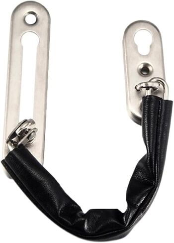Chain Lock 2pcs Anti-Theft Chain, Thick Stainless Steel Polished Bolt, Safety Slide Lock, Door Hardware, in Saudi Arabia