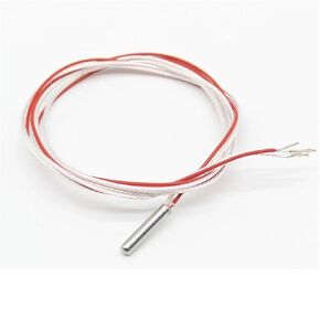 Stainless Steel PT100 Temperature Sensor Small Size Thermocoupl 1Pcs(PT100 Type with 2m) in Kuwait