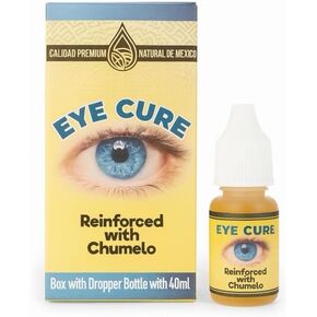 علاج العين المعزز بـ Chumelo/Cura Ojos Reforzado con Chumelo - تركيبة طبيعية لتخفيف ووضوح العين - تركيبة طبيعية لـ Alivio y Claridad Ocular - زجاجة قطارة سعة 40 مل in Kuwait